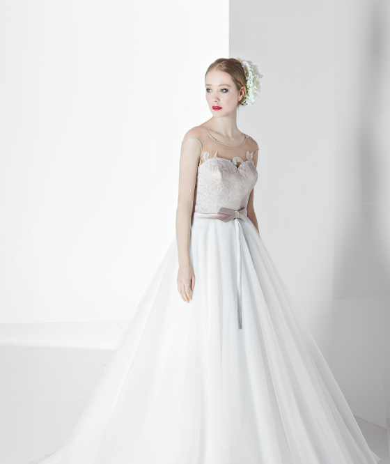 abito da sposa L356